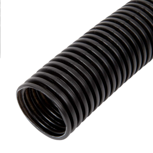 40mm Polypropylene Flexible Conduit Black (25m Reel)