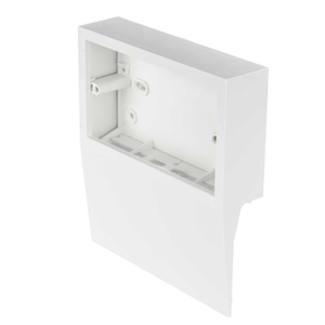 2 Gang Outlet Box White for CKD / CKD 1 (Sold in 1's)