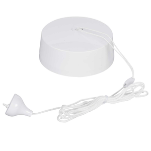 6A 2 Way Ceiling Pull Switch White