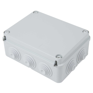 200mm x 154mm x 79mm PVC Adaptable Box Grey IP55