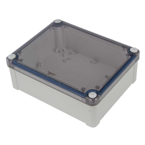 241mm x 194mm x 87mm ABS Enclosure with Transparent Cover IP66