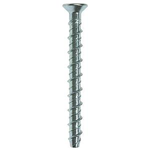 M8 x 75 Countersunk T45 Torx APT Anchor, Bright Zinc Plated