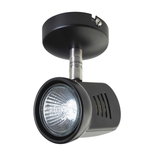 GU10 Surface Mounted Spotlight Black