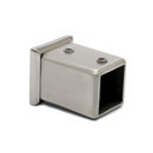Square Tube Bracket - Wall Mount - 20mm