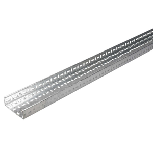 150mm Hot Dipped Galv Return Flange Heavy Duty Cable Tray (3m Length)
