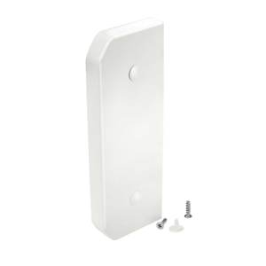 Chamfered Dado Trunking End Cap White for ACD 4 (Pack of 2)