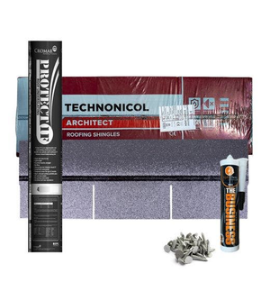 Roof Shingles Square Butt 30m² Complete Kit
