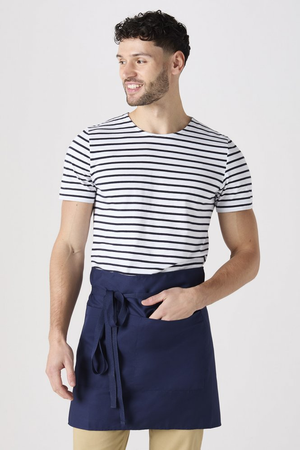 SJ Short Apron With Pocket, Navy