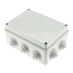 158mm x 118mm x 76mm PVC Adaptable Box Grey IP55
