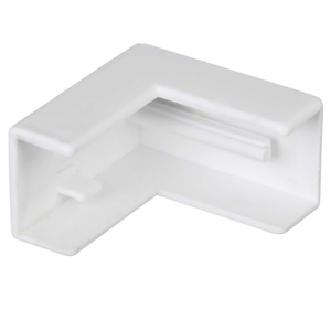 16mm x 10mm Mini Trunking External Bend White (Sold in 1's)