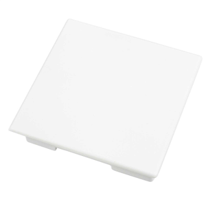 100mm x 100mm Maxi Trunking End Cap White (Sold in 1's)
