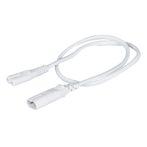 500mm Cabinet Link Power Cord White