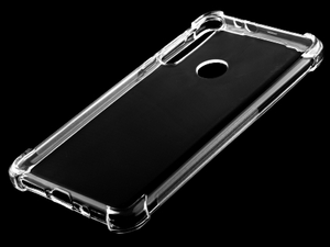 Gel Case with Bumper Edges for Motorola Moto One Macro - Clear