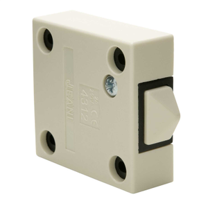 2A Surface Mounted Push to Break Door Switch White (Sold in 1's)