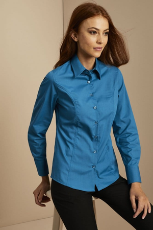 SJ Women's Long Sleeve Shirt, Teal