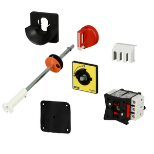 32A TP Isolator Extended Switch Disconnector Red Lockable 690V