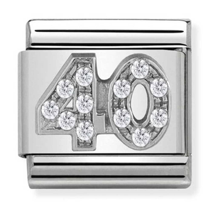 Nomination CLASSIC Silvershine 40 Charm 330304/22