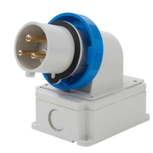 32A 2P+E 230V Wall Mounted Appliance Inlet IP67