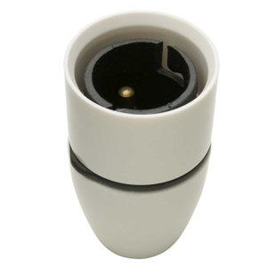 10mm Entry  BC 10mm Entry Lampholder White (Sold in 1's)