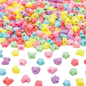 Voordeelverpakking Kralen in Pastelkleuren