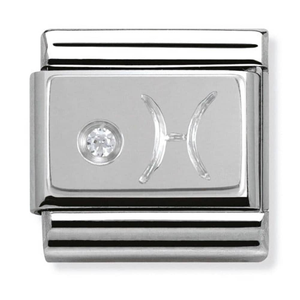 Nomination CLASSIC Silvershine Zodiac Pisces Charm 330302/12