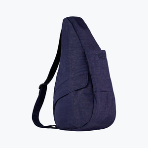 Textured Nylon Rocket Grey - Medium Bag