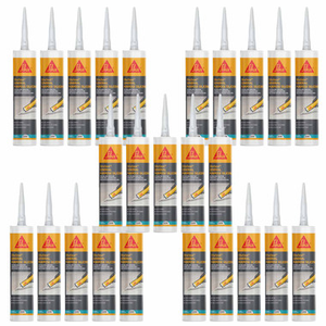 Sika® SikaSeal® General Purpose Silicone Clear 280ml - 25 Pack