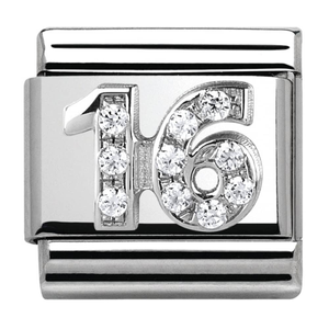 Nomination CLASSIC Silvershine 16 Charm 330304/17