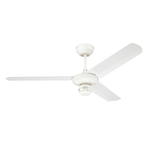 122cm (48 Inch) Industrial 3 Blade Reversible Ceiling Fan White