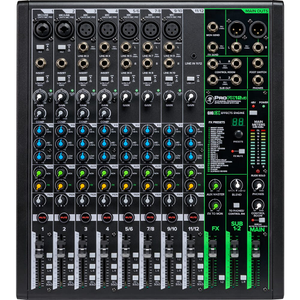 Mackie ProFX12v3, 12-Channel Pro Effects USB Mixer