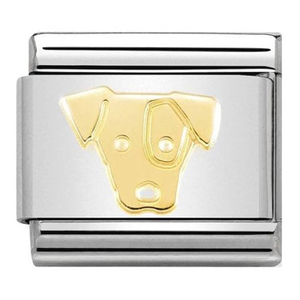 Nomination CLASSIC Gold Jack Russell Charm 030162/58
