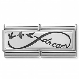 Nomination CLASSIC Silvershine Double Link Infinity Dream Charm 330710/04