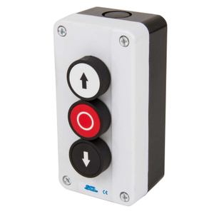 3 Way Up / Stop / Down Pushbutton Station IP65