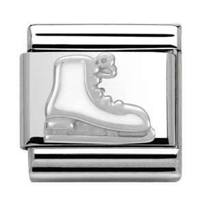 Nomination CLASSIC Silvershine Christmas Ice Skate Charm 330204/04