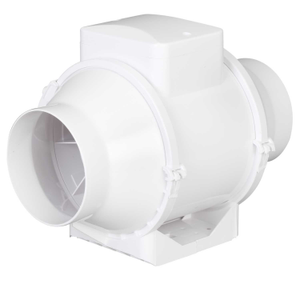 XIMX100T 100mm 4" Inline Mixed Flow Fan with Timer