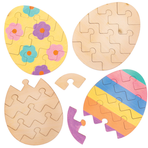 Osterei Puzzlespiele aus Holz