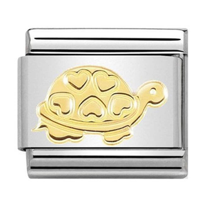 Nomination CLASSIC Gold Tortoise With Hearts Charm 030162/51
