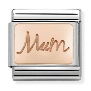 Nomination CLASSIC Rose Gold Plates Mum Charm 430101/34