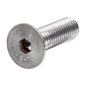 M10 x 80 Socket Countersunk Screws, Stainless Steel A2 (304), DIN 7991