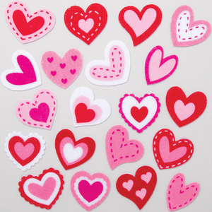 Hart Stickers van Vilt