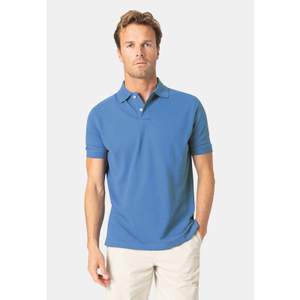 Milford Ocean Pure Cotton Pique Polo Shirt
