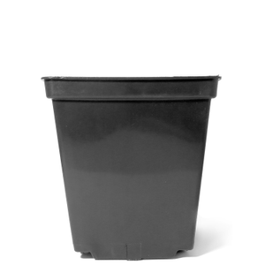 Square Plastic Plant Pots (0.75L-11L Sizes) - 1 Litre, 10