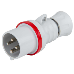 16A 3 Pin + Earth 415V Plug IP44
