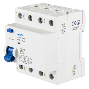 40A 4 Pole 30mA Type A RCD