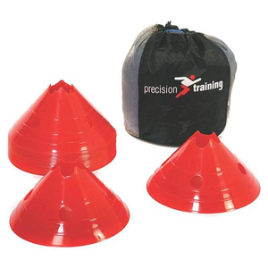 Precision Pro Giant Saucer Cone Set of 20 - Red