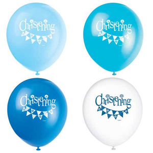Blue Bunting Balloons