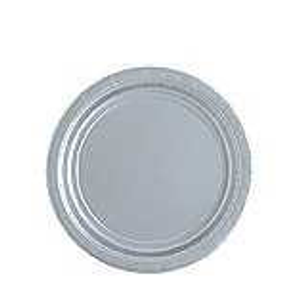 Silver Paper Plates (16 Pack)