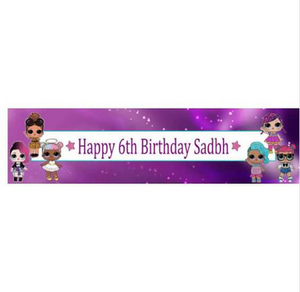 Personalised LOL Surprise Banner