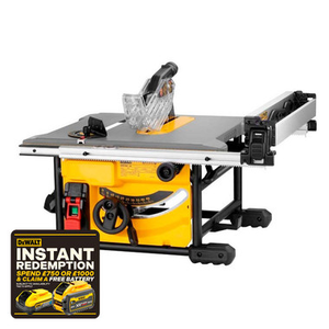 DeWalt DWE7485-GB 210mm Compact Table Saw 1850W 240V