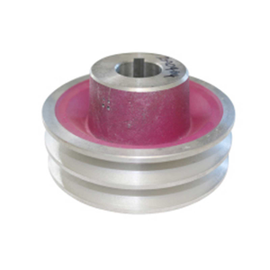 2A V Belt Pulley 4" Double Groove A Section 1" Bore with Keyway Pully
